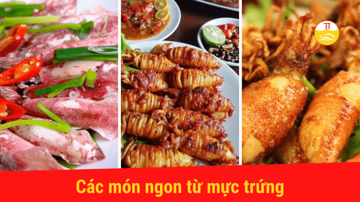 cac mon ngon tu muc trung